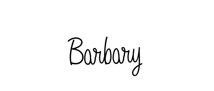 You should practise on your own different ways (Angelique-Rose-font-FFP) to write your name (Barbary) in signature. don't let someone else do it for you. Barbary signature style 5 images and pictures png