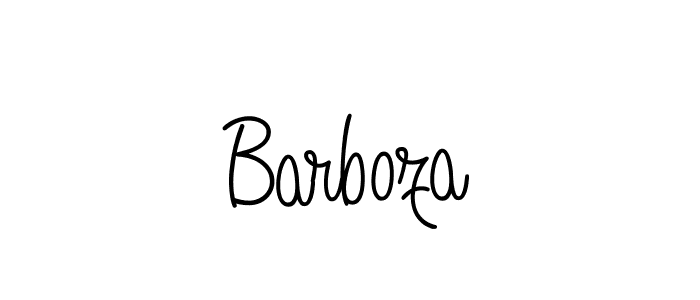 Make a beautiful signature design for name Barboza. Use this online signature maker to create a handwritten signature for free. Barboza signature style 5 images and pictures png