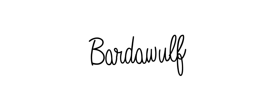 How to Draw Bardawulf signature style? Angelique-Rose-font-FFP is a latest design signature styles for name Bardawulf. Bardawulf signature style 5 images and pictures png