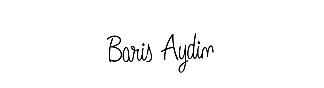 The best way (Angelique-Rose-font-FFP) to make a short signature is to pick only two or three words in your name. The name Baris Aydin include a total of six letters. For converting this name. Baris Aydin signature style 5 images and pictures png