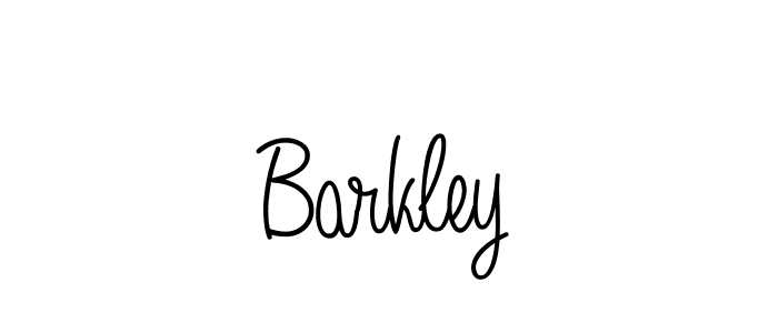 How to make Barkley name signature. Use Angelique-Rose-font-FFP style for creating short signs online. This is the latest handwritten sign. Barkley signature style 5 images and pictures png