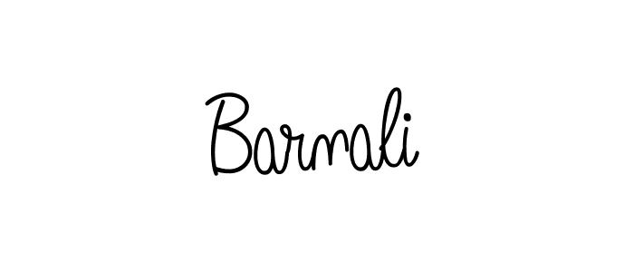 Barnali stylish signature style. Best Handwritten Sign (Angelique-Rose-font-FFP) for my name. Handwritten Signature Collection Ideas for my name Barnali. Barnali signature style 5 images and pictures png