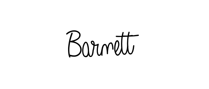 Create a beautiful signature design for name Barnett. With this signature (Angelique-Rose-font-FFP) fonts, you can make a handwritten signature for free. Barnett signature style 5 images and pictures png