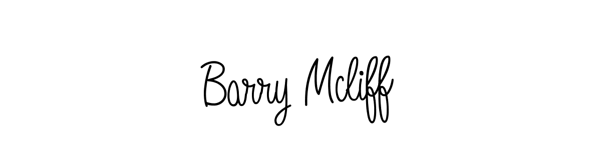 How to Draw Barry Mcliff signature style? Angelique-Rose-font-FFP is a latest design signature styles for name Barry Mcliff. Barry Mcliff signature style 5 images and pictures png