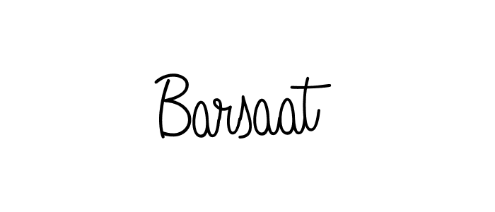 How to make Barsaat signature? Angelique-Rose-font-FFP is a professional autograph style. Create handwritten signature for Barsaat name. Barsaat signature style 5 images and pictures png