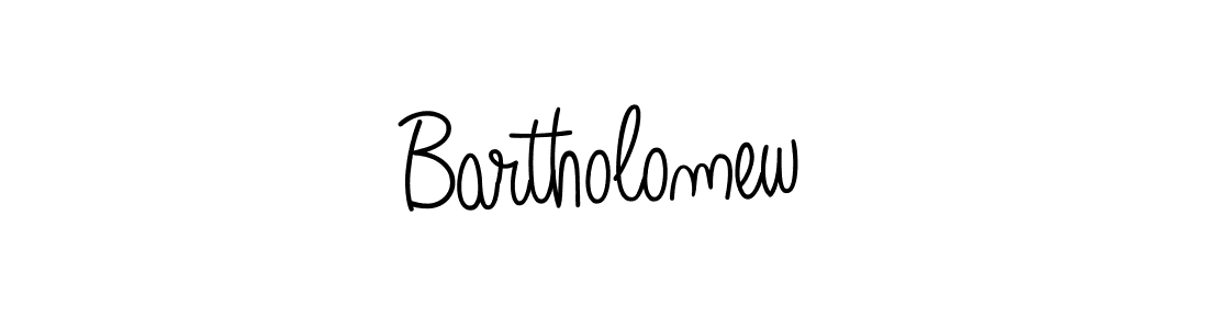 Design your own signature with our free online signature maker. With this signature software, you can create a handwritten (Angelique-Rose-font-FFP) signature for name Bartholomew. Bartholomew signature style 5 images and pictures png
