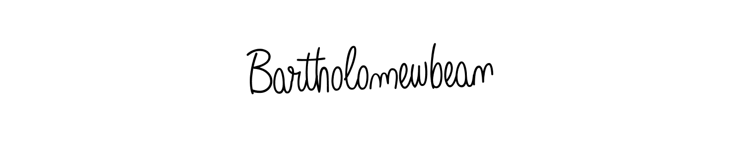 Bartholomewbean stylish signature style. Best Handwritten Sign (Angelique-Rose-font-FFP) for my name. Handwritten Signature Collection Ideas for my name Bartholomewbean. Bartholomewbean signature style 5 images and pictures png