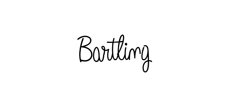 Create a beautiful signature design for name Bartling. With this signature (Angelique-Rose-font-FFP) fonts, you can make a handwritten signature for free. Bartling signature style 5 images and pictures png