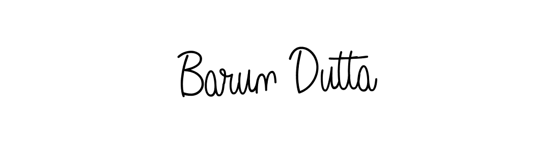 The best way (Angelique-Rose-font-FFP) to make a short signature is to pick only two or three words in your name. The name Barun Dutta include a total of six letters. For converting this name. Barun Dutta signature style 5 images and pictures png