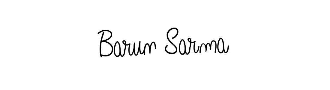 Make a beautiful signature design for name Barun Sarma. Use this online signature maker to create a handwritten signature for free. Barun Sarma signature style 5 images and pictures png