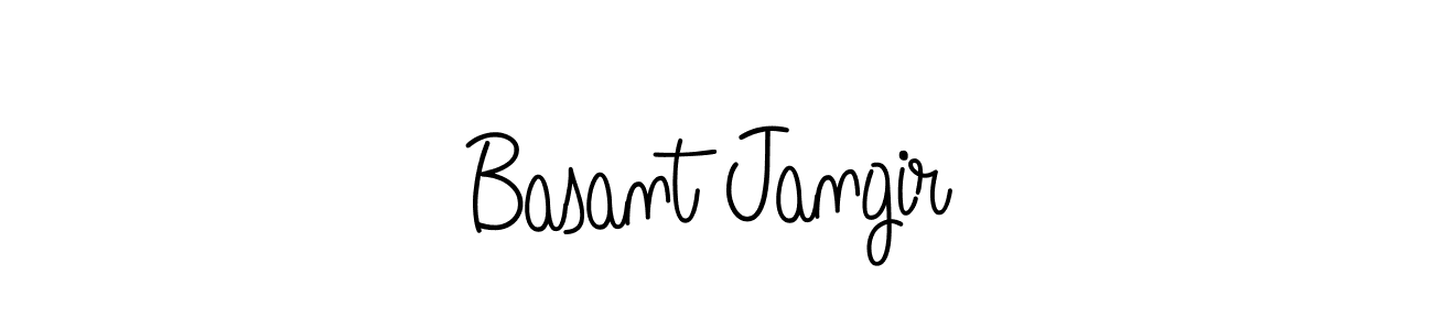 How to Draw Basant Jangir signature style? Angelique-Rose-font-FFP is a latest design signature styles for name Basant Jangir. Basant Jangir signature style 5 images and pictures png