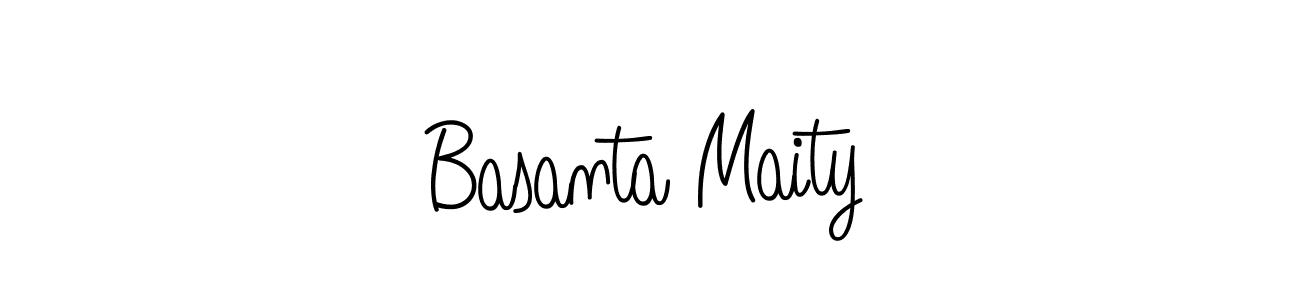 Also we have Basanta Maity name is the best signature style. Create professional handwritten signature collection using Angelique-Rose-font-FFP autograph style. Basanta Maity signature style 5 images and pictures png