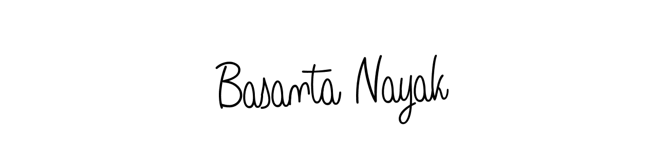 Design your own signature with our free online signature maker. With this signature software, you can create a handwritten (Angelique-Rose-font-FFP) signature for name Basanta Nayak. Basanta Nayak signature style 5 images and pictures png