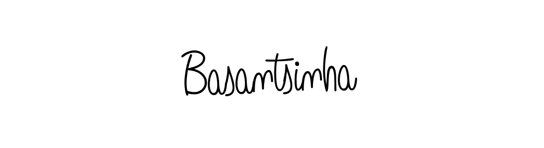 You should practise on your own different ways (Angelique-Rose-font-FFP) to write your name (Basantsinha) in signature. don't let someone else do it for you. Basantsinha signature style 5 images and pictures png