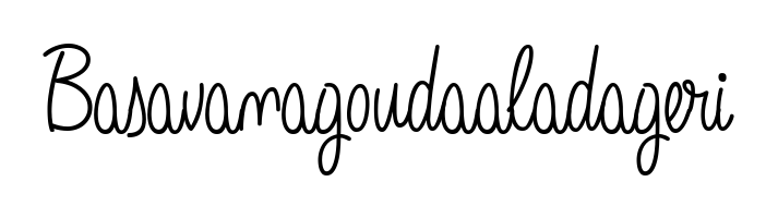A stylish, flowing autograph style designed for name Basavanagoudaaladageri using Angelique-Rose-font-FFP typography. Perfect for digital creative projects. Basavanagoudaaladageri signature style 5 images and pictures png