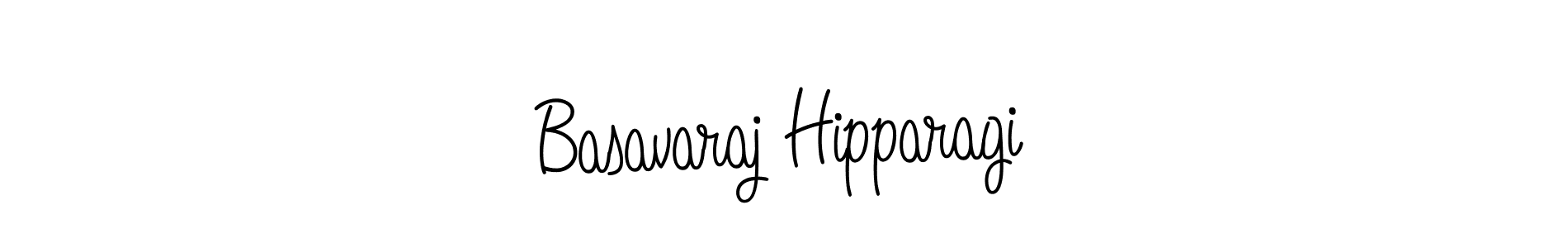 Use a signature maker to create a handwritten signature online. With this signature software, you can design (Angelique-Rose-font-FFP) your own signature for name Basavaraj Hipparagi. Basavaraj Hipparagi signature style 5 images and pictures png