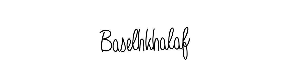 The best way (Angelique-Rose-font-FFP) to make a short signature is to pick only two or three words in your name. The name Baselhkhalaf include a total of six letters. For converting this name. Baselhkhalaf signature style 5 images and pictures png