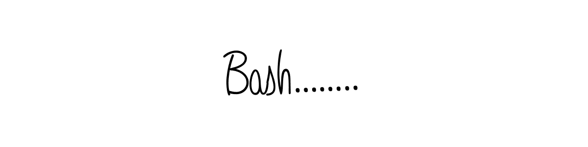 Create a beautiful signature design for name Bash……... With this signature (Angelique-Rose-font-FFP) fonts, you can make a handwritten signature for free. Bash…….. signature style 5 images and pictures png