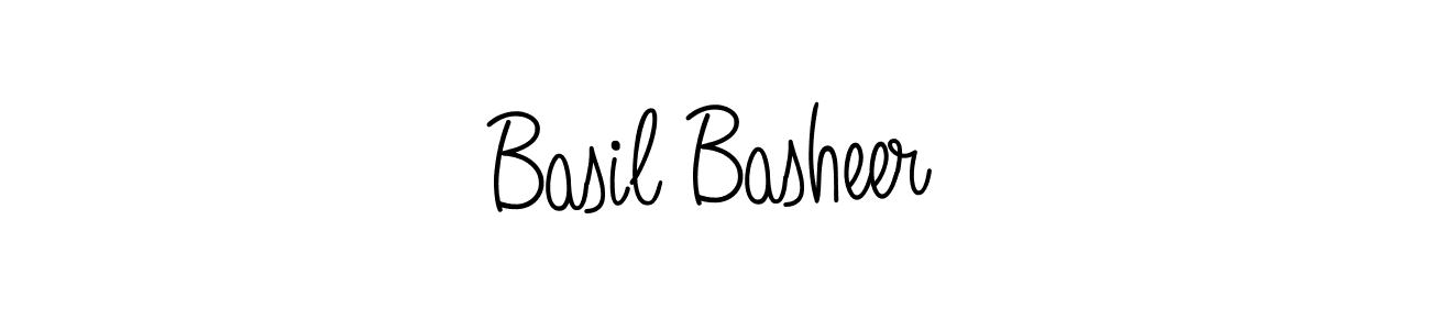 Angelique-Rose-font-FFP is a professional signature style that is perfect for those who want to add a touch of class to their signature. It is also a great choice for those who want to make their signature more unique. Get Basil Basheer name to fancy signature for free. Basil Basheer signature style 5 images and pictures png