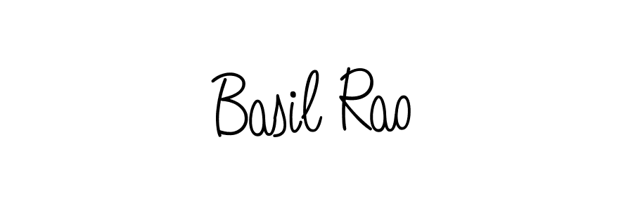 Also we have Basil Rao name is the best signature style. Create professional handwritten signature collection using Angelique-Rose-font-FFP autograph style. Basil Rao signature style 5 images and pictures png