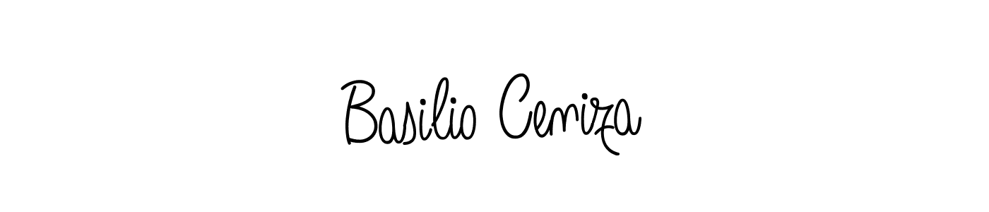 Once you've used our free online signature maker to create your best signature Angelique-Rose-font-FFP style, it's time to enjoy all of the benefits that Basilio Ceniza name signing documents. Basilio Ceniza signature style 5 images and pictures png