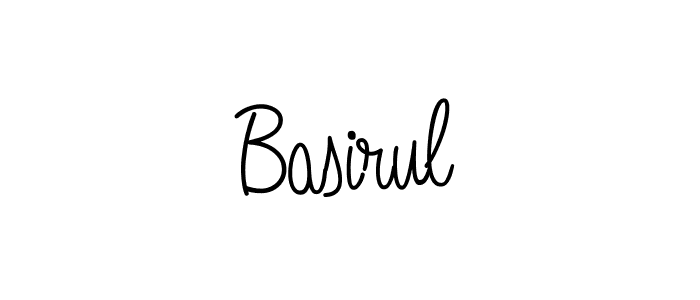 if you are searching for the best signature style for your name Basirul. so please give up your signature search. here we have designed multiple signature styles  using Angelique-Rose-font-FFP. Basirul signature style 5 images and pictures png