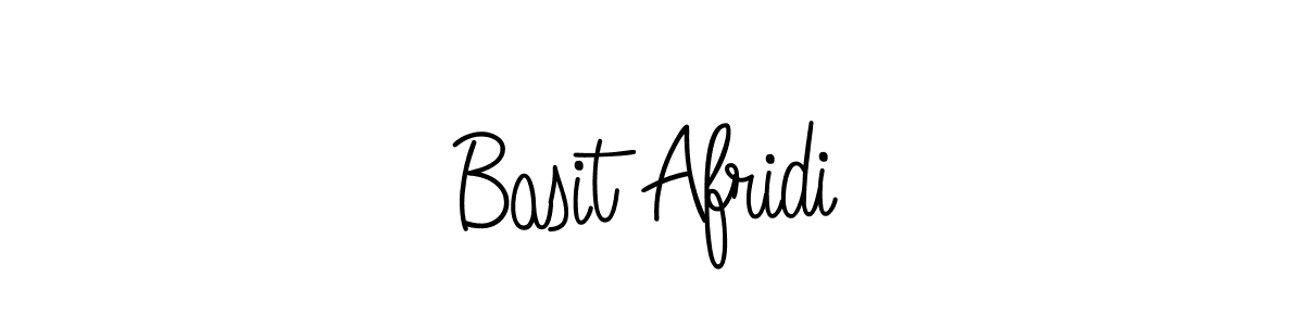 Design your own signature with our free online signature maker. With this signature software, you can create a handwritten (Angelique-Rose-font-FFP) signature for name Basit Afridi. Basit Afridi signature style 5 images and pictures png