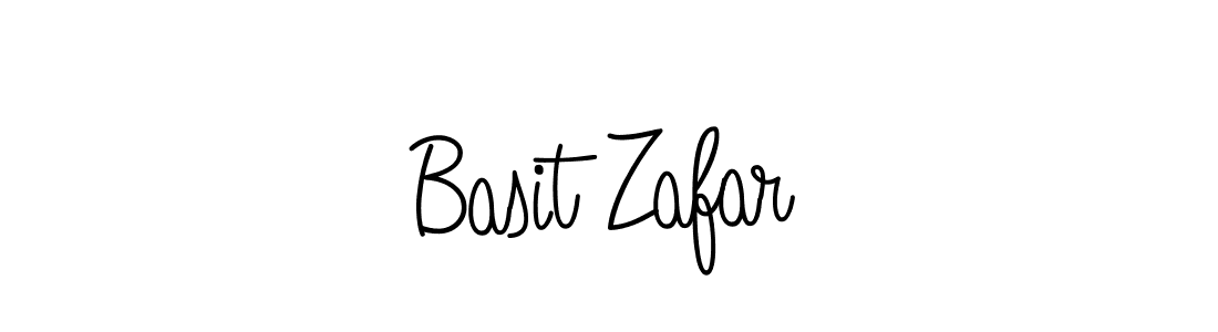 The best way (Angelique-Rose-font-FFP) to make a short signature is to pick only two or three words in your name. The name Basit Zafar include a total of six letters. For converting this name. Basit Zafar signature style 5 images and pictures png