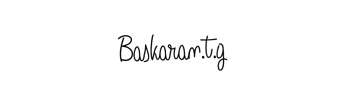 Make a short Baskaran.t.g signature style. Manage your documents anywhere anytime using Angelique-Rose-font-FFP. Create and add eSignatures, submit forms, share and send files easily. Baskaran.t.g signature style 5 images and pictures png