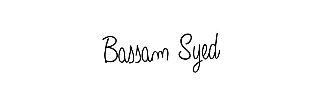 How to Draw Bassam Syed signature style? Angelique-Rose-font-FFP is a latest design signature styles for name Bassam Syed. Bassam Syed signature style 5 images and pictures png