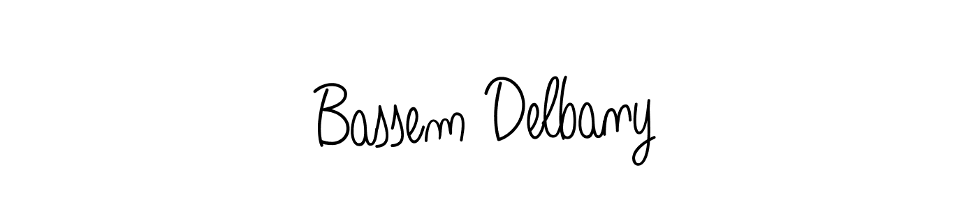 Make a short Bassem Delbany signature style. Manage your documents anywhere anytime using Angelique-Rose-font-FFP. Create and add eSignatures, submit forms, share and send files easily. Bassem Delbany signature style 5 images and pictures png