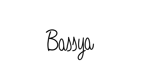 Also we have Bassya name is the best signature style. Create professional handwritten signature collection using Angelique-Rose-font-FFP autograph style. Bassya signature style 5 images and pictures png