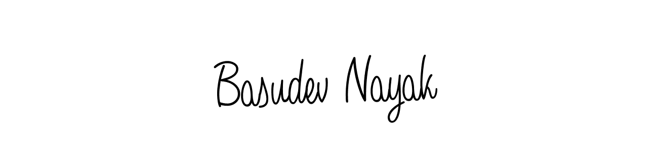 Design your own signature with our free online signature maker. With this signature software, you can create a handwritten (Angelique-Rose-font-FFP) signature for name Basudev Nayak. Basudev Nayak signature style 5 images and pictures png