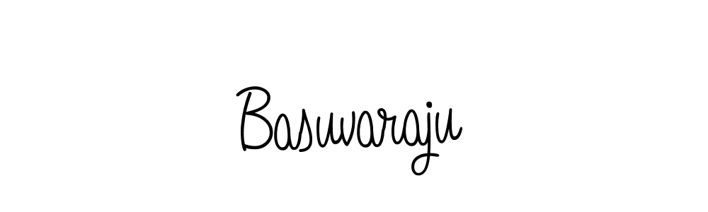 Use a signature maker to create a handwritten signature online. With this signature software, you can design (Angelique-Rose-font-FFP) your own signature for name Basuvaraju. Basuvaraju signature style 5 images and pictures png