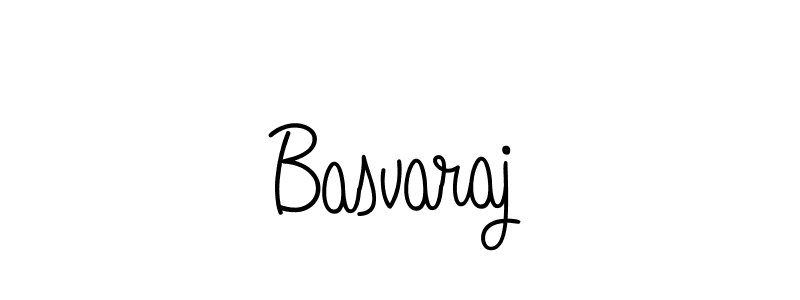 Make a beautiful signature design for name Basvaraj. With this signature (Angelique-Rose-font-FFP) style, you can create a handwritten signature for free. Basvaraj signature style 5 images and pictures png