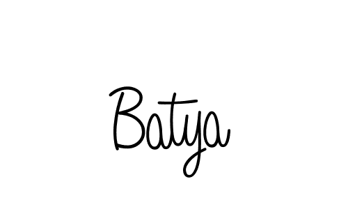 How to Draw Batya signature style? Angelique-Rose-font-FFP is a latest design signature styles for name Batya. Batya signature style 5 images and pictures png