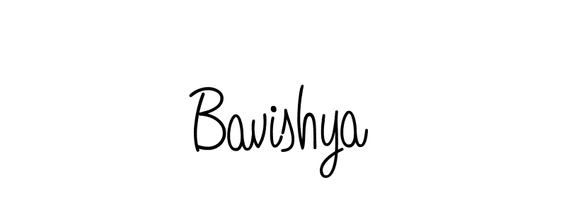 Bavishya stylish signature style. Best Handwritten Sign (Angelique-Rose-font-FFP) for my name. Handwritten Signature Collection Ideas for my name Bavishya. Bavishya signature style 5 images and pictures png