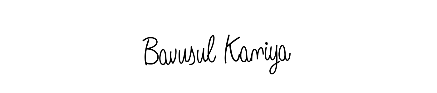 Angelique-Rose-font-FFP is a professional signature style that is perfect for those who want to add a touch of class to their signature. It is also a great choice for those who want to make their signature more unique. Get Bavusul Kaniya name to fancy signature for free. Bavusul Kaniya signature style 5 images and pictures png