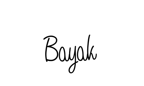 Here are the top 10 professional signature styles for the name Bayak. These are the best autograph styles you can use for your name. Bayak signature style 5 images and pictures png