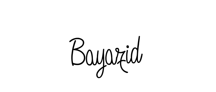 How to make Bayazid name signature. Use Angelique-Rose-font-FFP style for creating short signs online. This is the latest handwritten sign. Bayazid signature style 5 images and pictures png