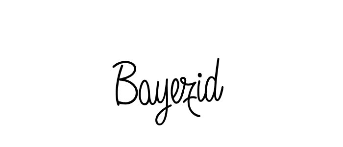 Design your own signature with our free online signature maker. With this signature software, you can create a handwritten (Angelique-Rose-font-FFP) signature for name Bayezid. Bayezid signature style 5 images and pictures png