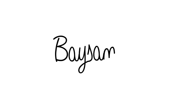 Similarly Angelique-Rose-font-FFP is the best handwritten signature design. Signature creator online .You can use it as an online autograph creator for name Baysan. Baysan signature style 5 images and pictures png