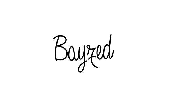 How to Draw Bayzed signature style? Angelique-Rose-font-FFP is a latest design signature styles for name Bayzed. Bayzed signature style 5 images and pictures png