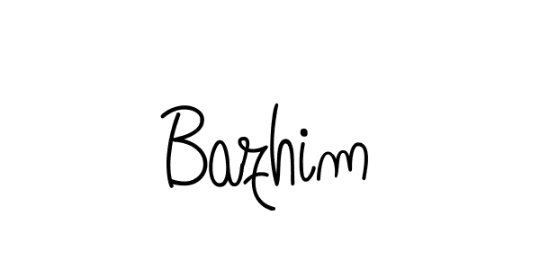 The best way (Angelique-Rose-font-FFP) to make a short signature is to pick only two or three words in your name. The name Bazhim include a total of six letters. For converting this name. Bazhim signature style 5 images and pictures png