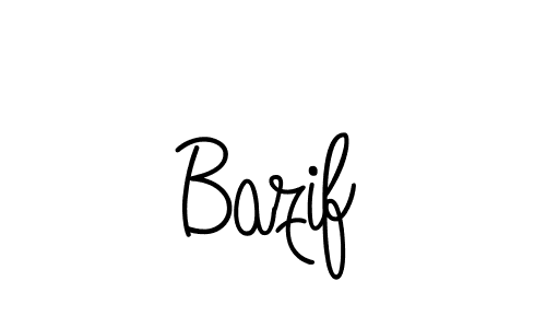 How to make Bazif name signature. Use Angelique-Rose-font-FFP style for creating short signs online. This is the latest handwritten sign. Bazif signature style 5 images and pictures png