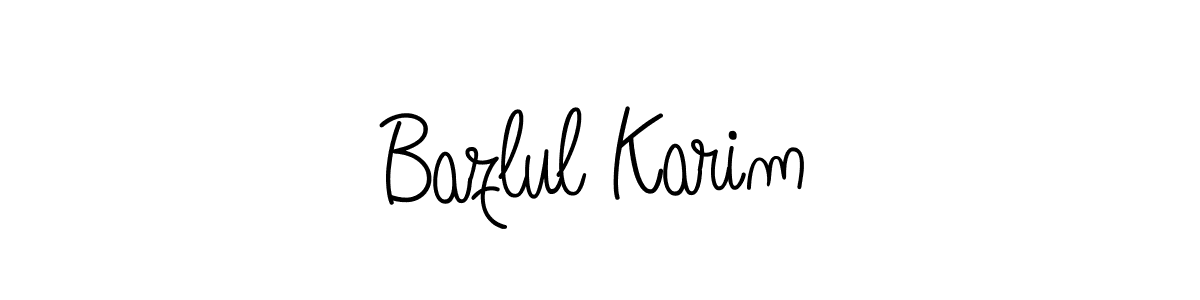 Angelique-Rose-font-FFP is a professional signature style that is perfect for those who want to add a touch of class to their signature. It is also a great choice for those who want to make their signature more unique. Get Bazlul Karim name to fancy signature for free. Bazlul Karim signature style 5 images and pictures png