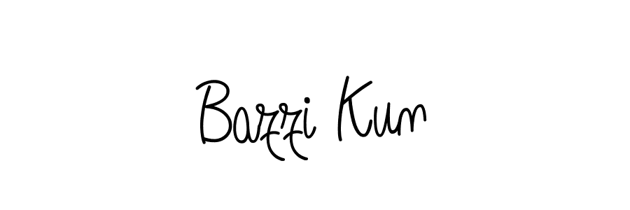 Angelique-Rose-font-FFP is a professional signature style that is perfect for those who want to add a touch of class to their signature. It is also a great choice for those who want to make their signature more unique. Get Bazzi Kun name to fancy signature for free. Bazzi Kun signature style 5 images and pictures png