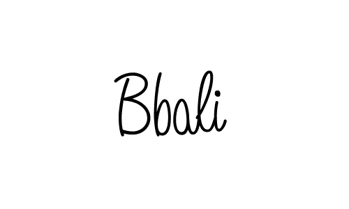 Create a beautiful signature design for name Bbali. With this signature (Angelique-Rose-font-FFP) fonts, you can make a handwritten signature for free. Bbali signature style 5 images and pictures png