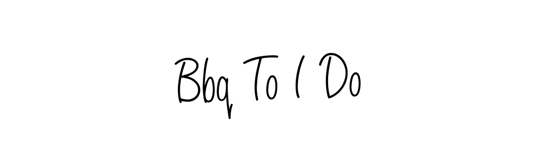 You can use this online signature creator to create a handwritten signature for the name Bbq To I Do. This is the best online autograph maker. Bbq To I Do signature style 5 images and pictures png