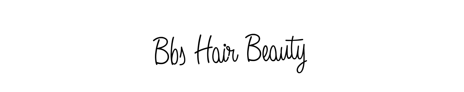 How to make Bbs Hair Beauty name signature. Use Angelique-Rose-font-FFP style for creating short signs online. This is the latest handwritten sign. Bbs Hair Beauty signature style 5 images and pictures png